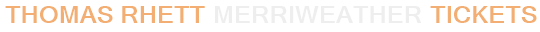 Thomas Rhett Merriweather Tickets