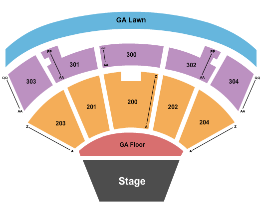 Merriweather Post Pavilion Thomas Rhett Seating Chart